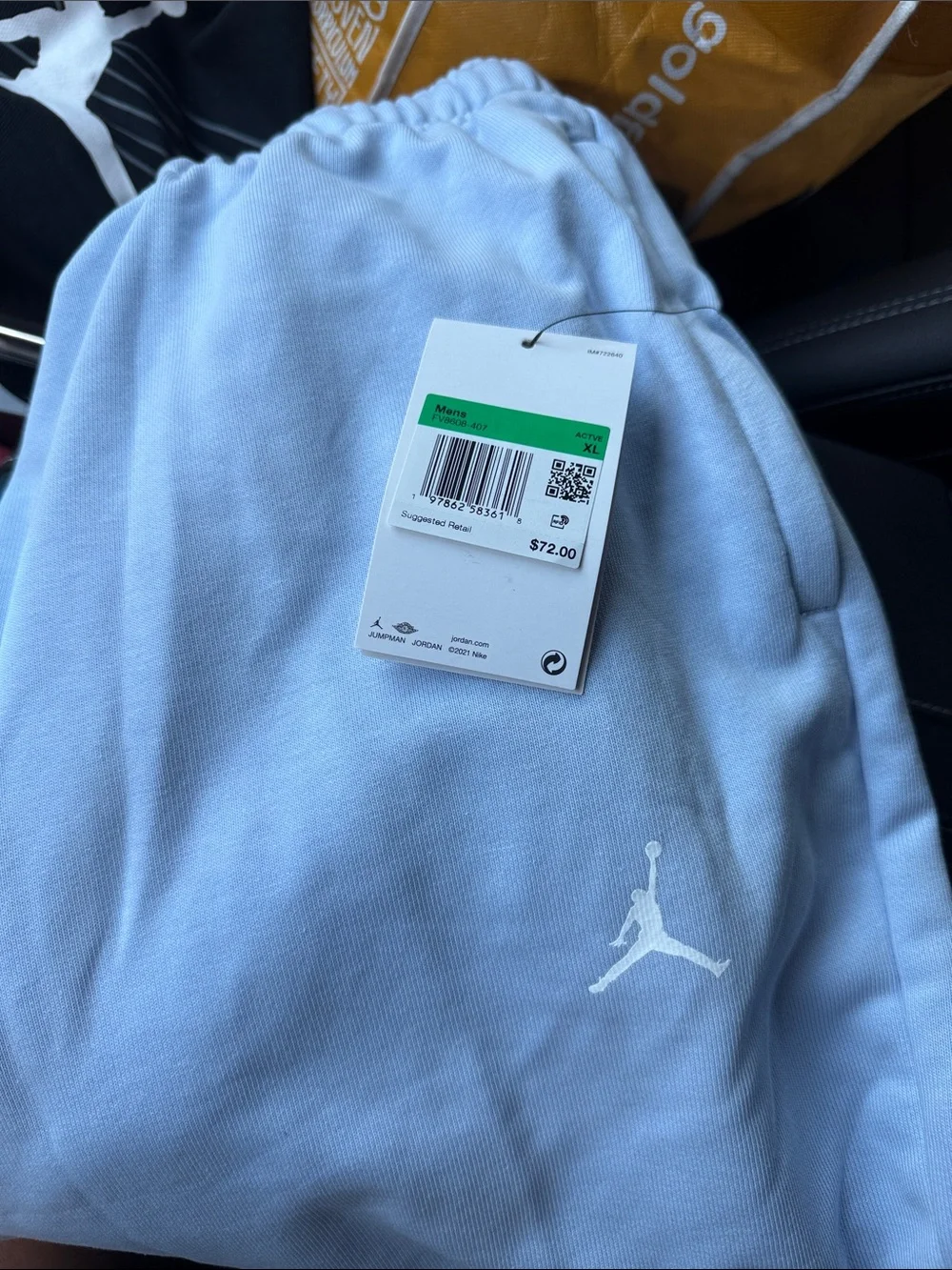 Jordan Kids Light Blue Jumpman Joggers